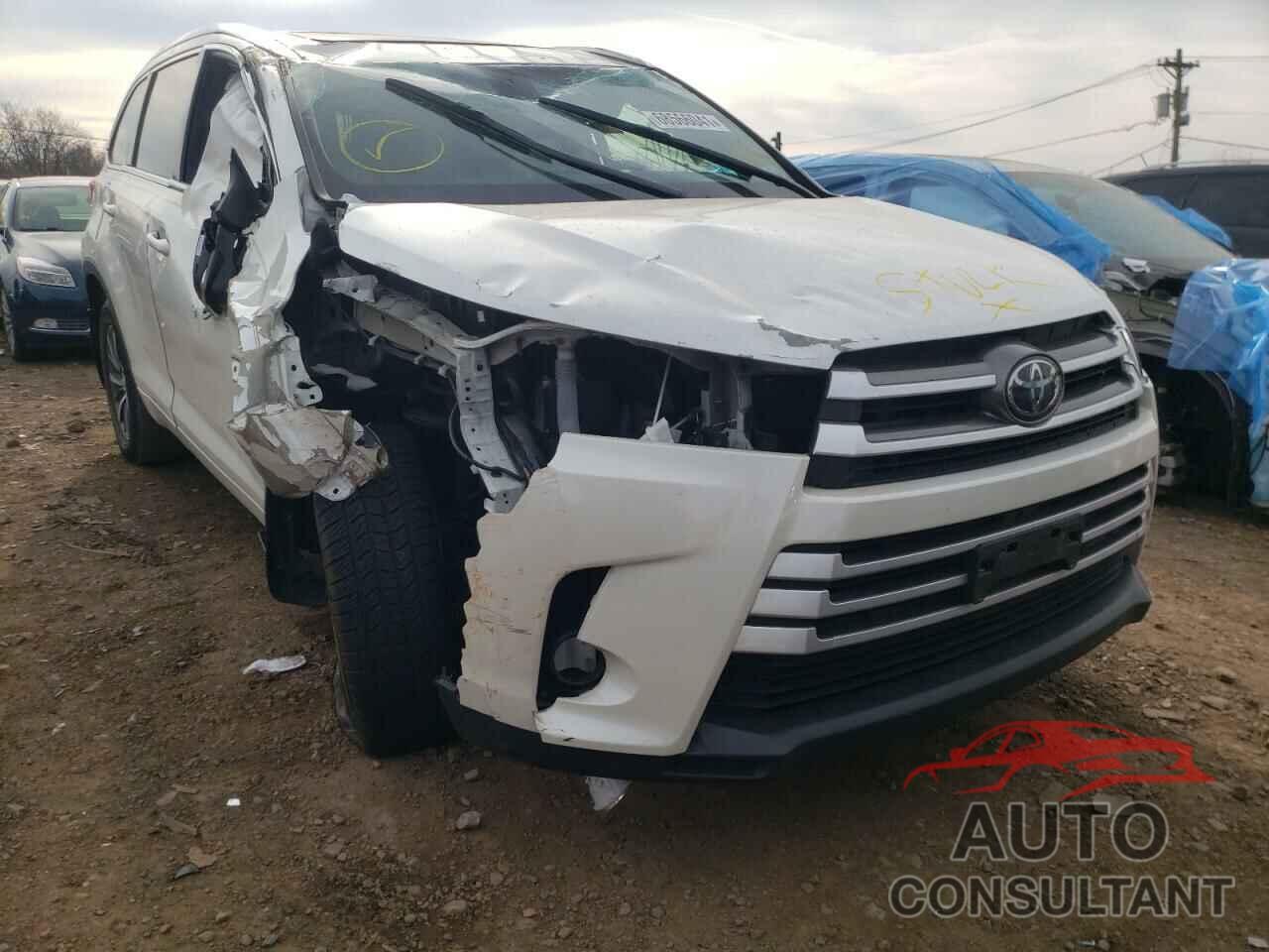 TOYOTA HIGHLANDER 2017 - 5TDJZRFH1HS447425