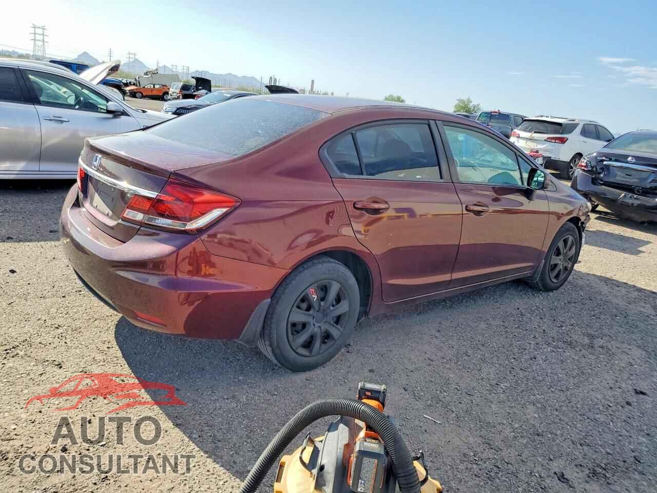 HONDA CIVIC 2013 - 19XFB2F59DE254323