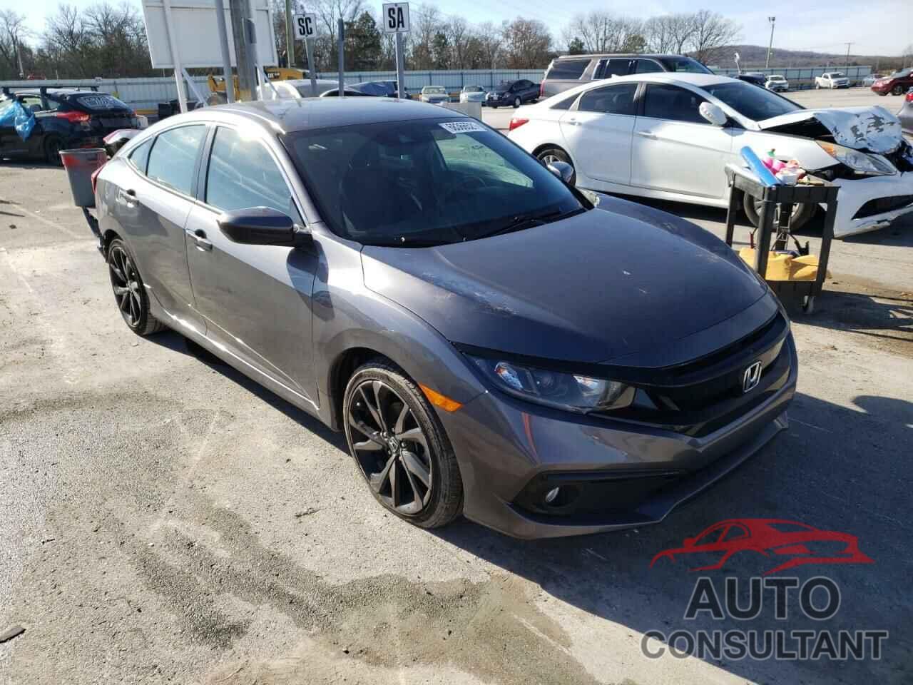 HONDA CIVIC 2019 - 2HGFC2F87KH511649