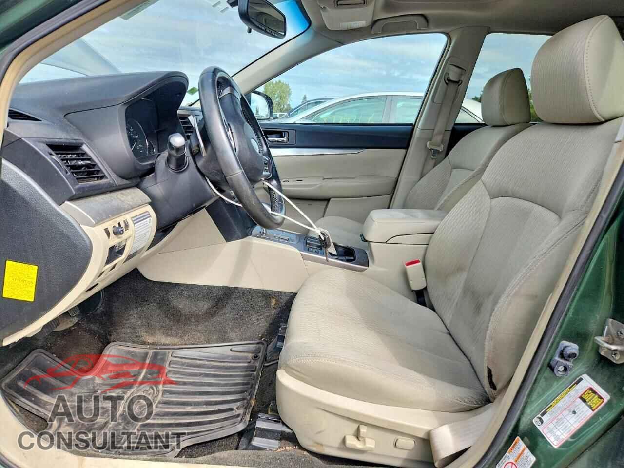 SUBARU OUTBACK 2012 - 4S4BRCGC6C3295300