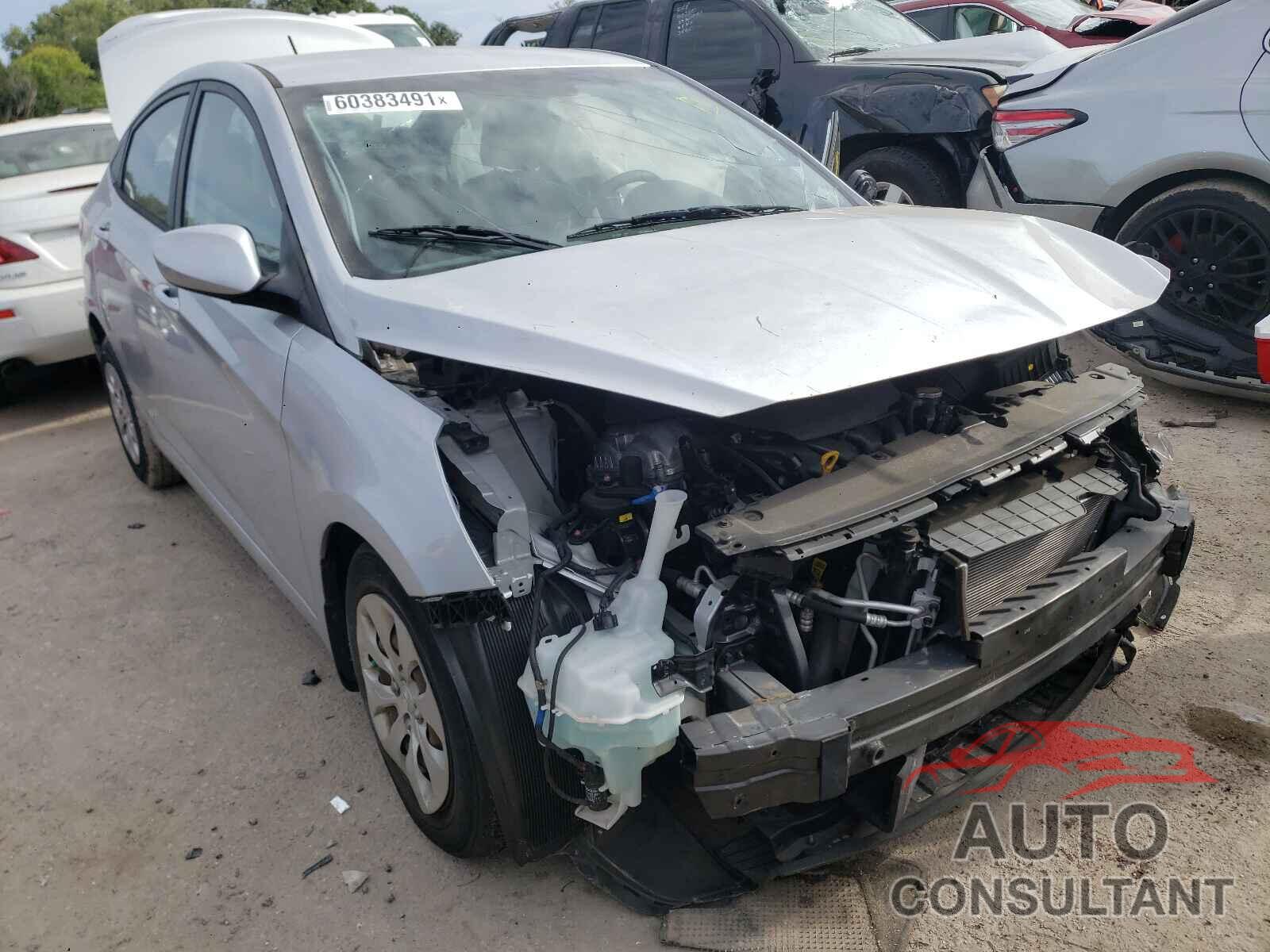 HYUNDAI ACCENT 2016 - KMHCT4AE6GU971489