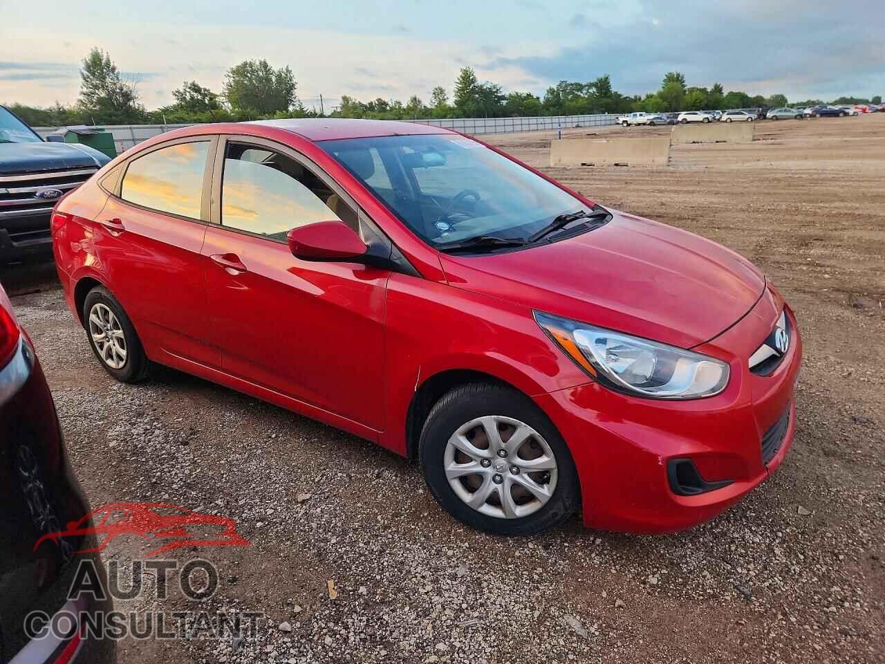 HYUNDAI ACCENT 2012 - KMHCT4AE2CU254565