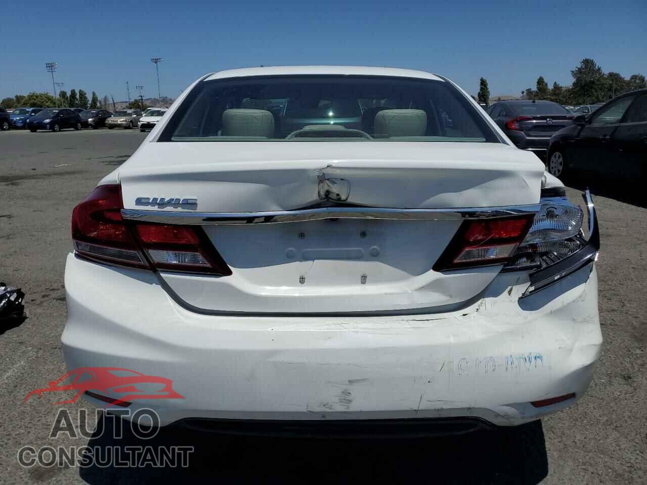 HONDA CIVIC 2013 - 19XFB2F53DE271425
