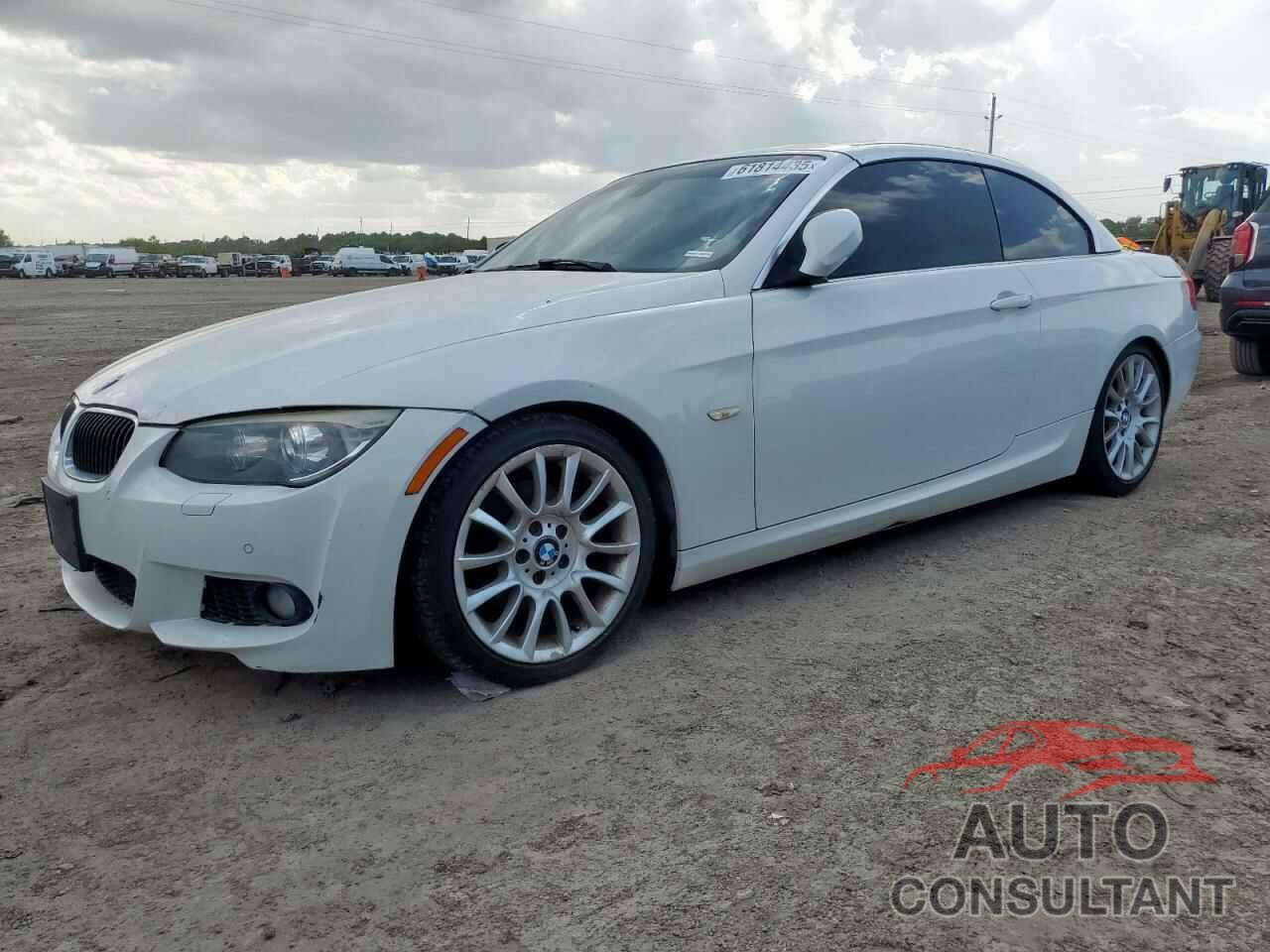 BMW 3 SERIES 2012 - WBADW3C50CE822438