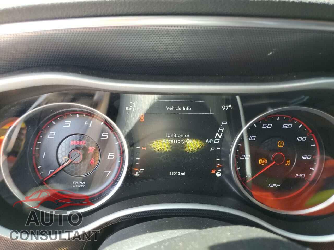 DODGE CHARGER 2016 - 2C3CDXHGXGH355375
