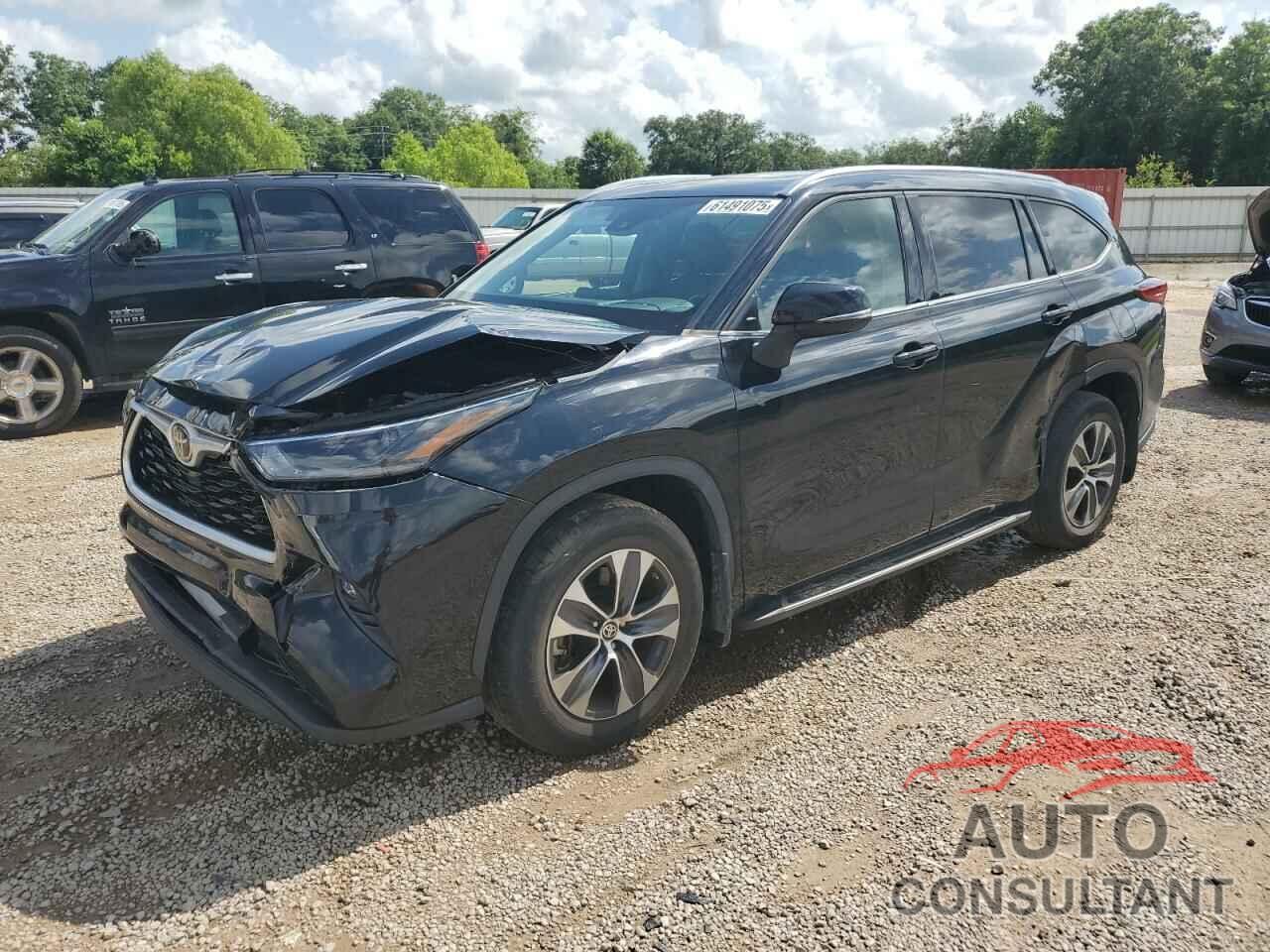 TOYOTA HIGHLANDER 2021 - 5TDGZRAH7MS520504