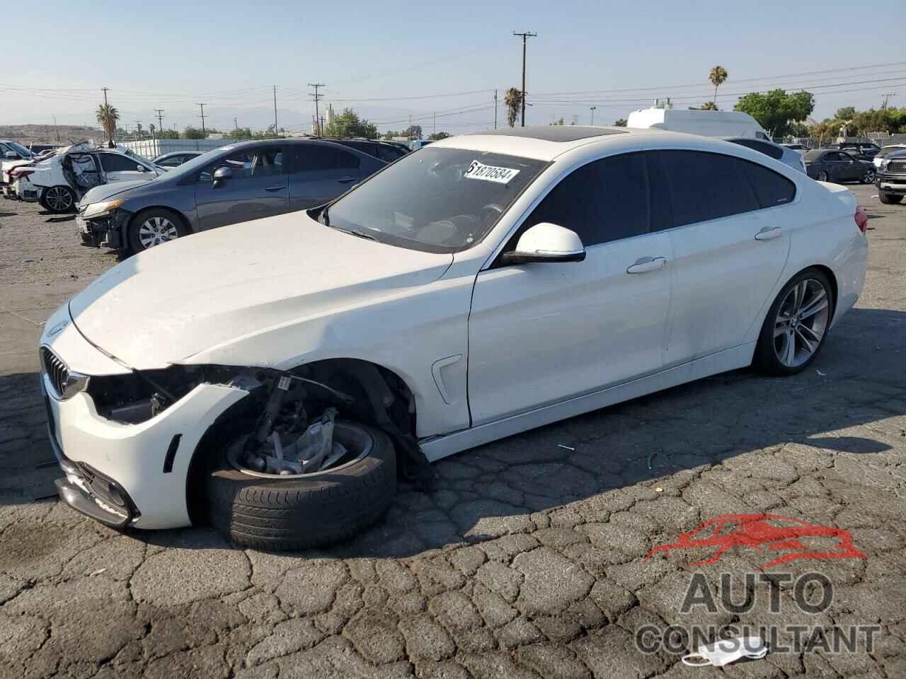 BMW 4 SERIES 2019 - WBA4J5C54KBM65355