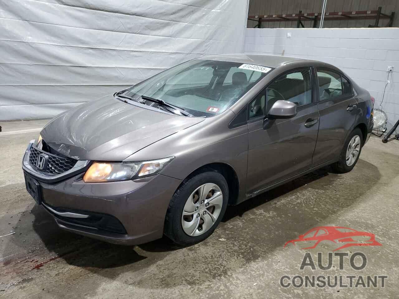 HONDA CIVIC 2013 - 2HGFB2F54DH593447