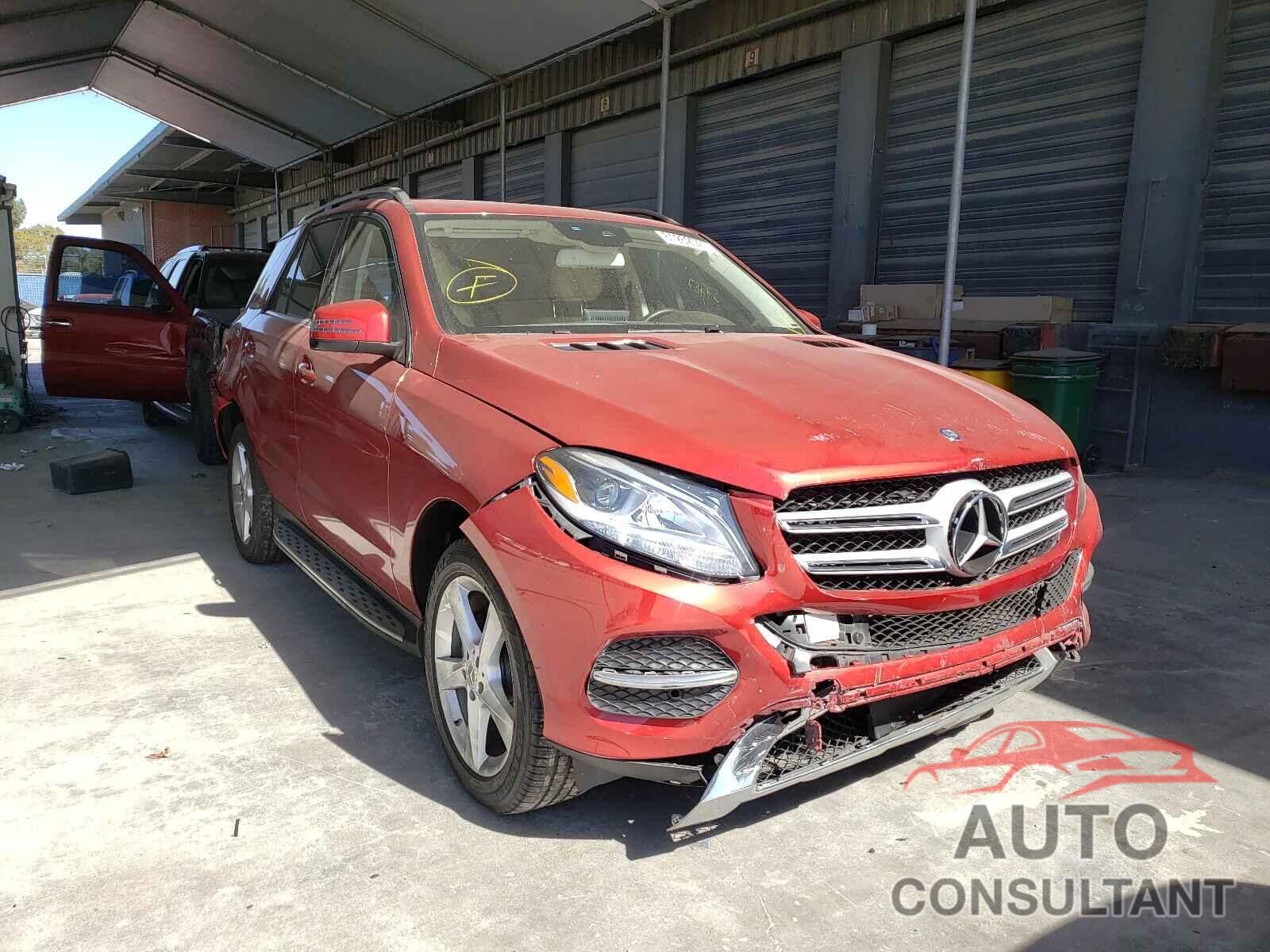 MERCEDES-BENZ GLE-CLASS 2017 - 4JGDA5HB6HA907306