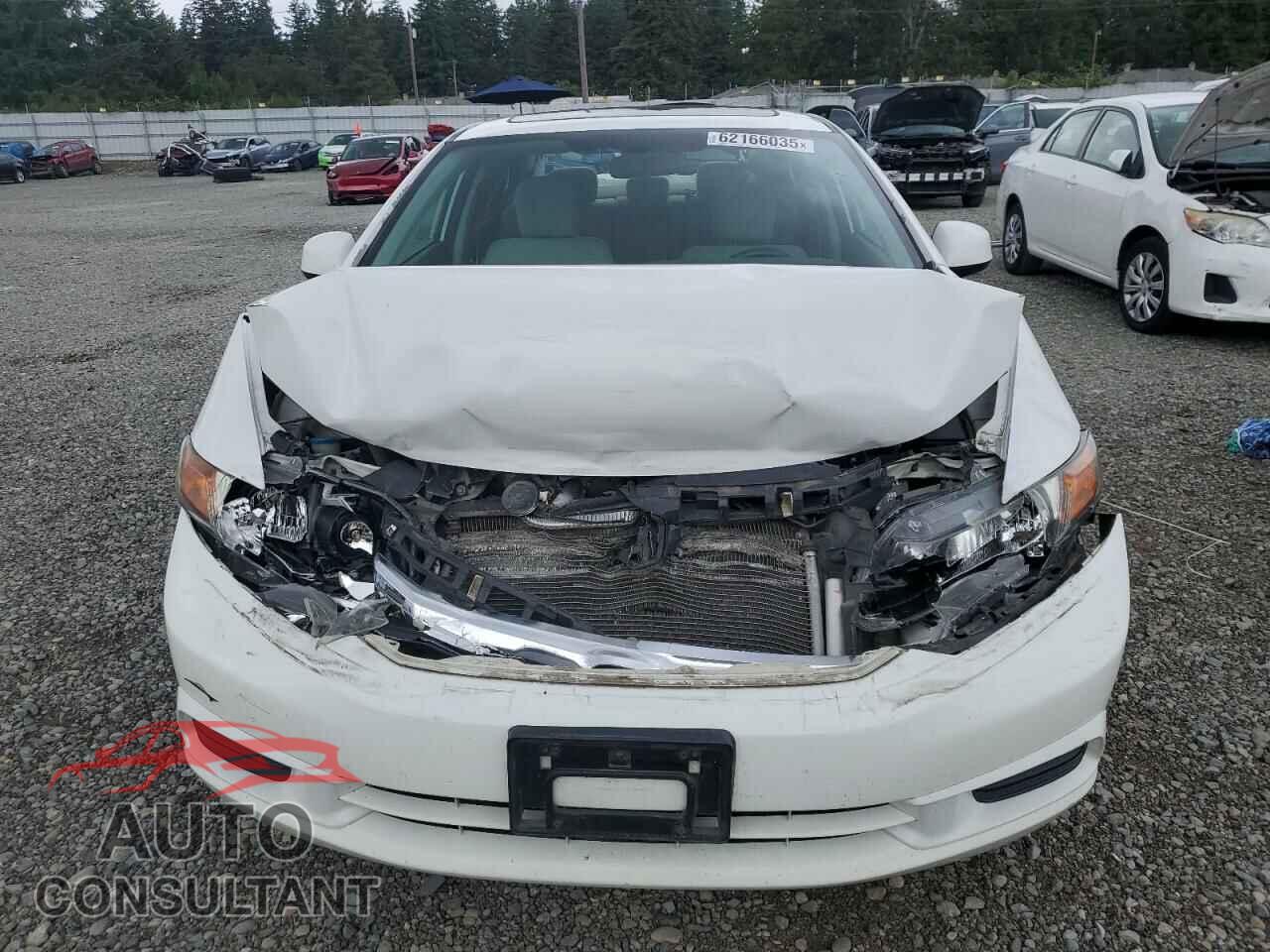 HONDA CIVIC 2012 - 19XFB2F84CE355455