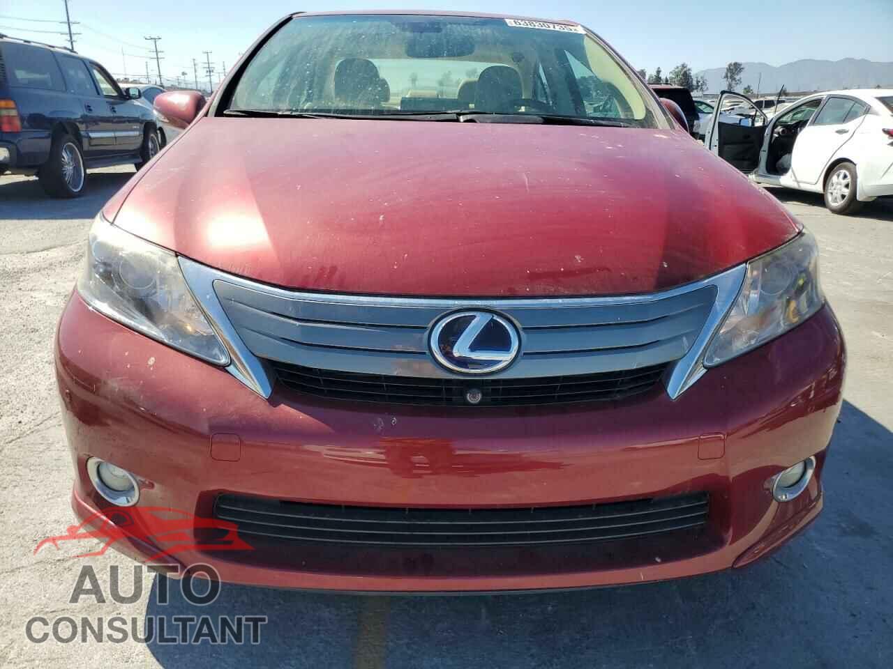 LEXUS HS 2011 - JTHBB1BA2B2046207