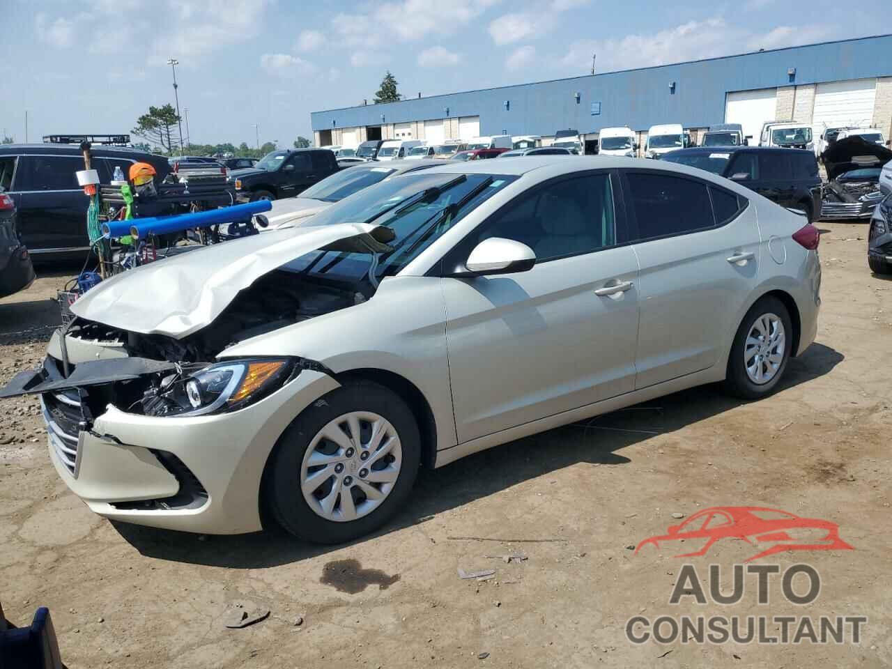 HYUNDAI ELANTRA 2017 - 5NPD74LF8HH138095