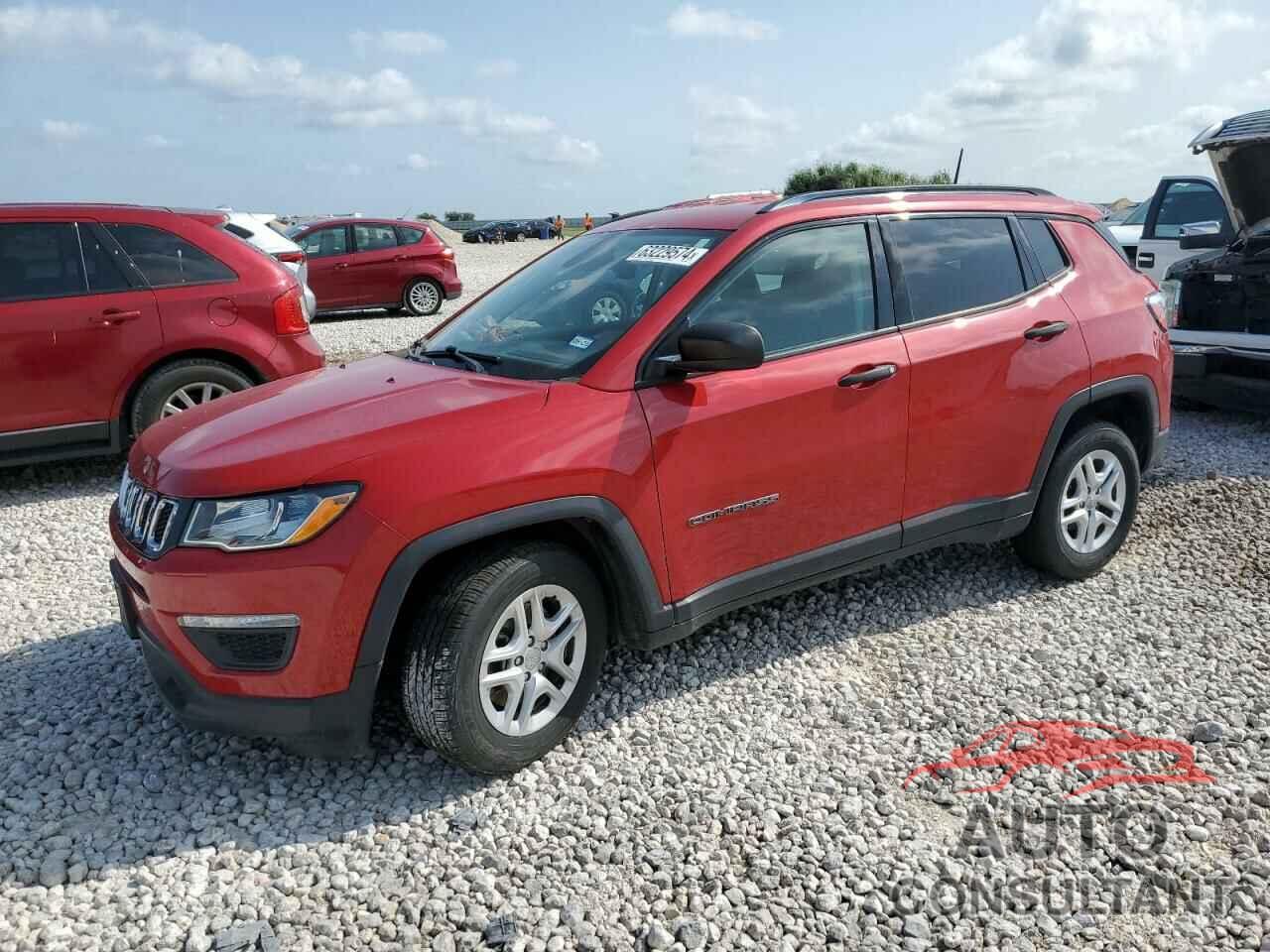 JEEP COMPASS 2017 - 3C4NJCAB3HT659810