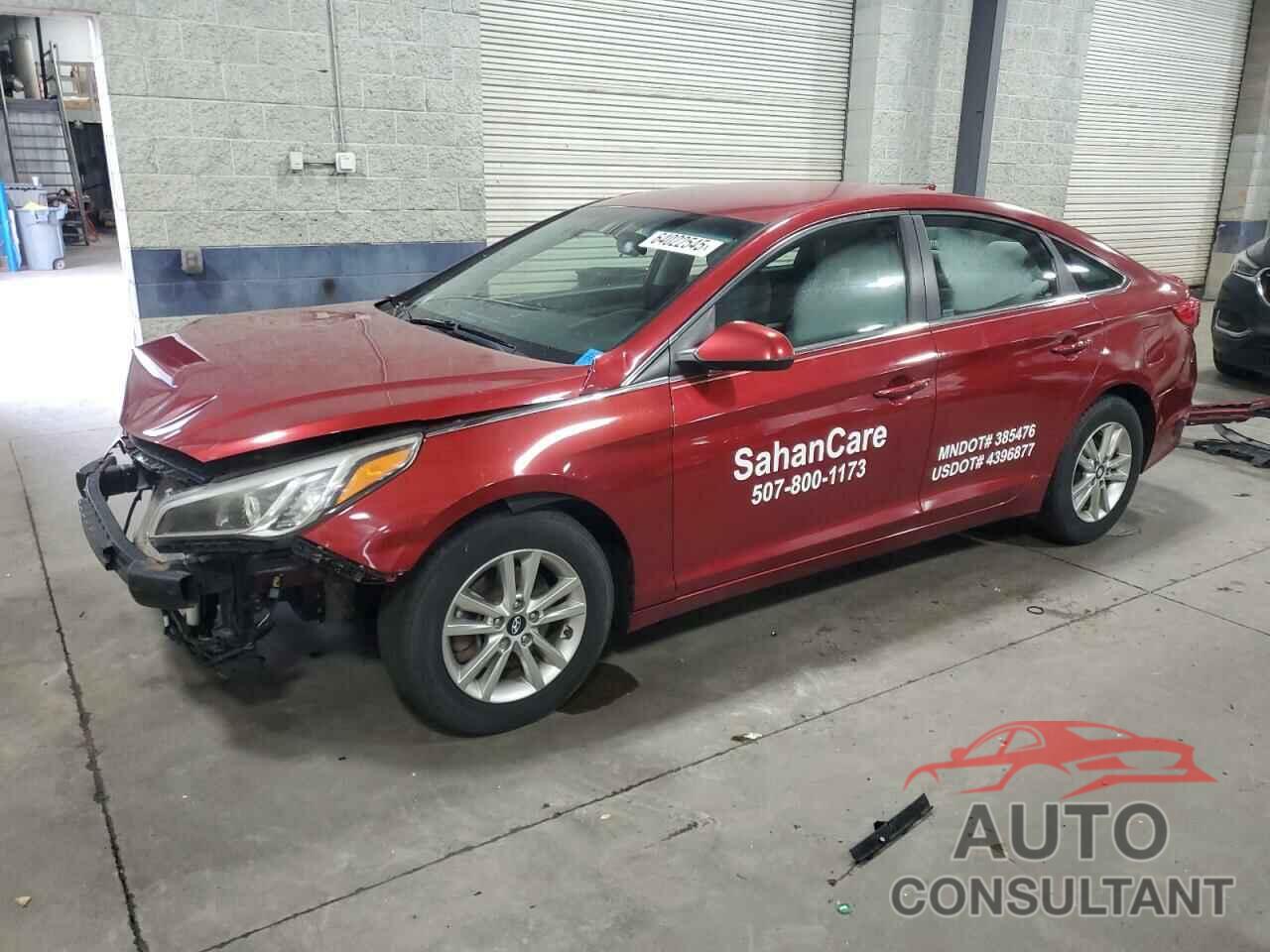 HYUNDAI SONATA 2016 - 5NPE24AFXGH269954