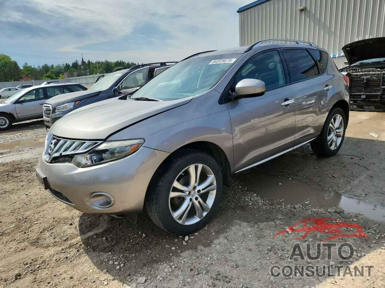 NISSAN MURANO 2009 - JN8AZ18W79W156432