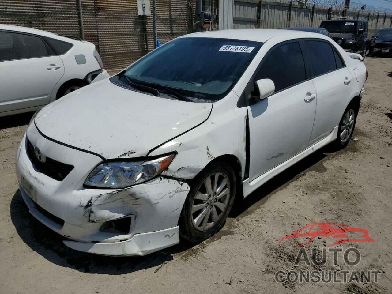 TOYOTA COROLLA 2010 - 2T1BU4EE7AC452754
