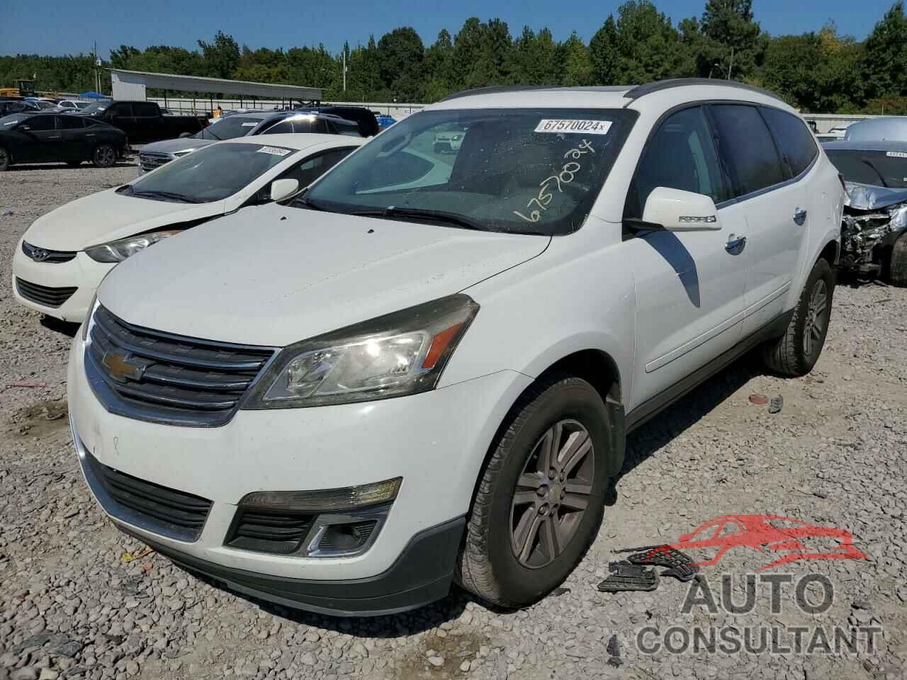 CHEVROLET TRAVERSE 2016 - 1GNKRHKD3GJ172239