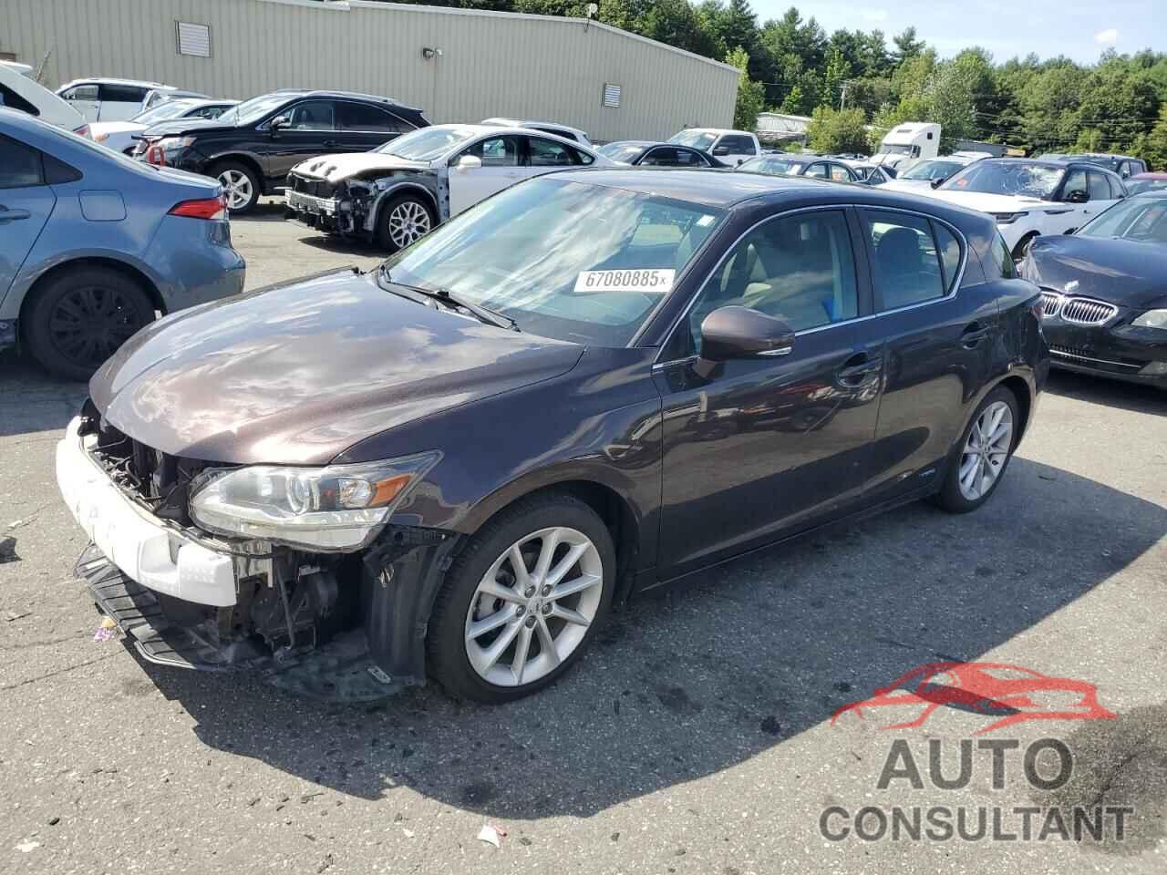 LEXUS CT 200 2012 - JTHKD5BH1C2078064