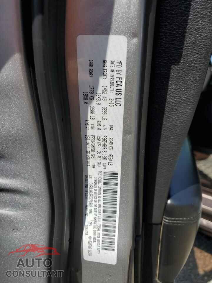 DODGE DURANGO 2015 - 1C4RDJAG3FC771802
