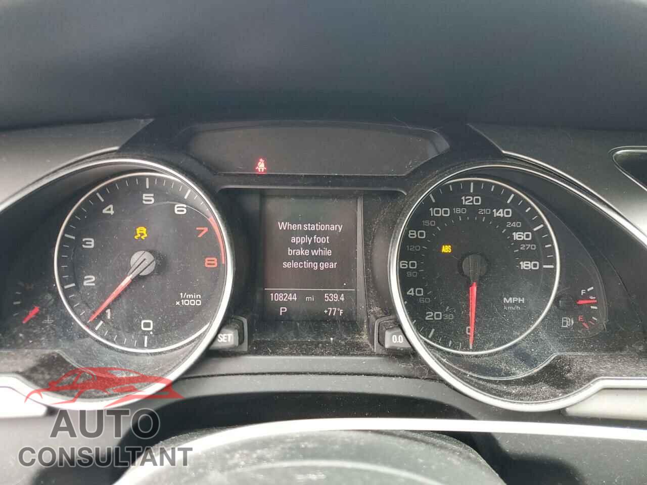 AUDI A5 2012 - WAULFAFRXCA025121
