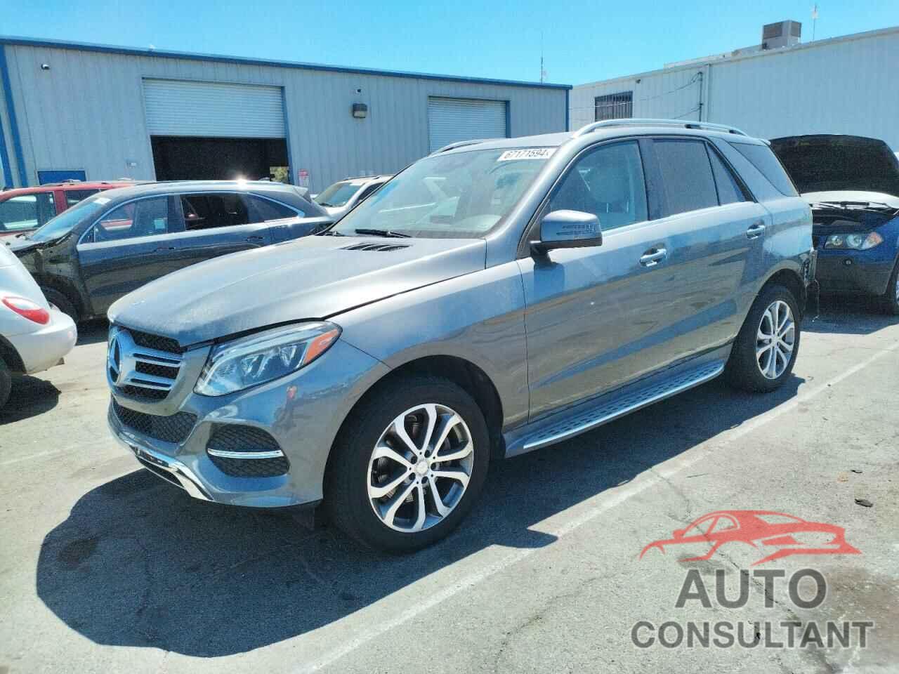 MERCEDES-BENZ GLE-CLASS 2017 - 4JGDA5HB4HA843704