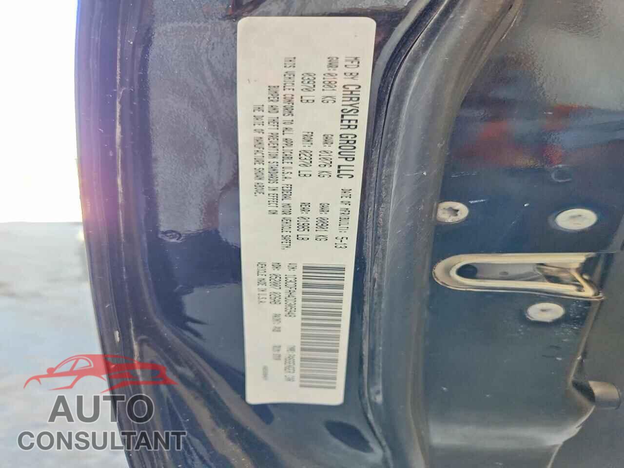 DODGE DART 2013 - 1C3CDFAH4DD305948