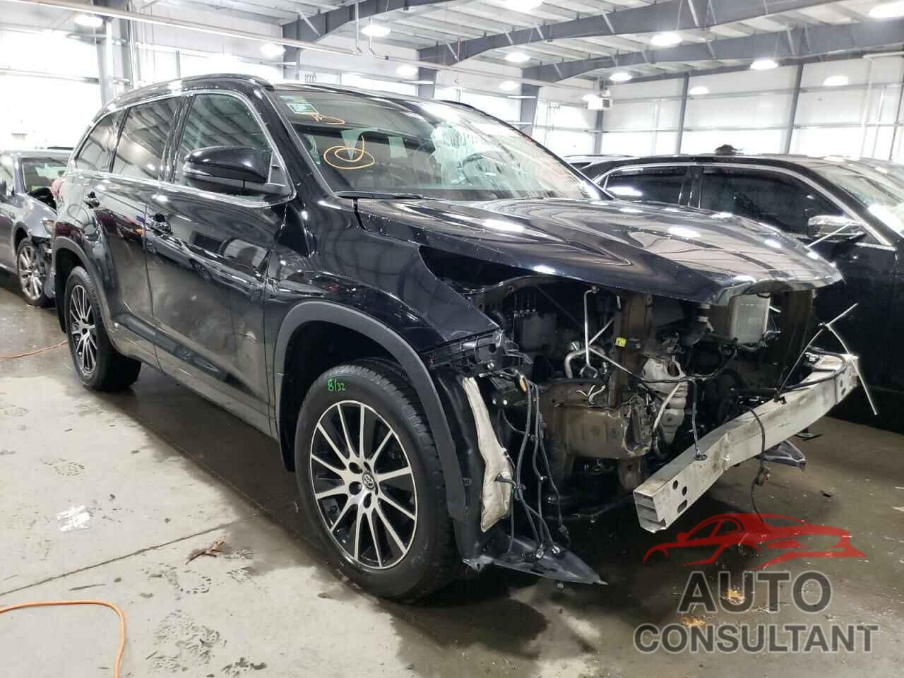 TOYOTA HIGHLANDER 2017 - 5TDJZRFH2HS477470