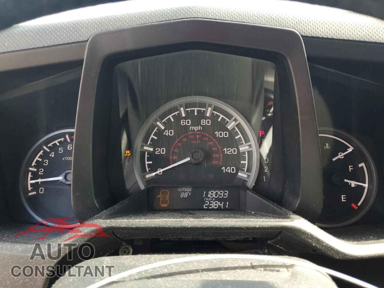 HONDA RIDGELINE 2013 - 5FPYK1F59DB018016