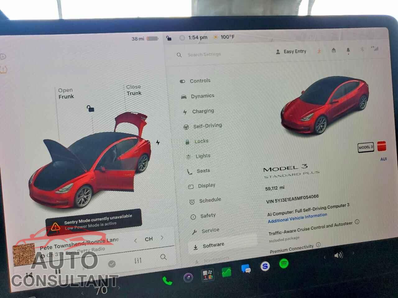 TESLA MODEL 3 2021 - 5YJ3E1EA5MF054066