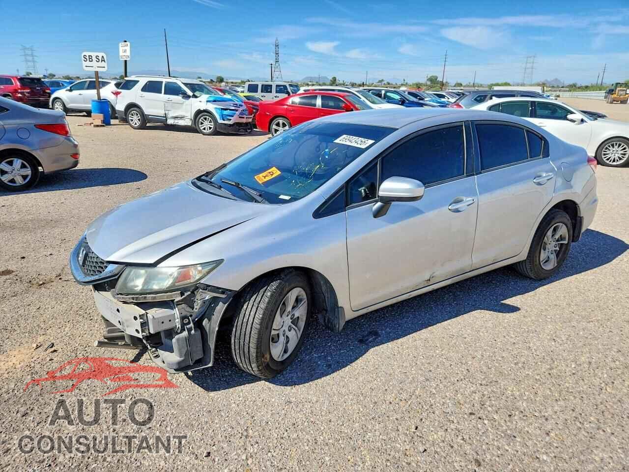 HONDA CIVIC 2014 - 19XFB2F54EE237317