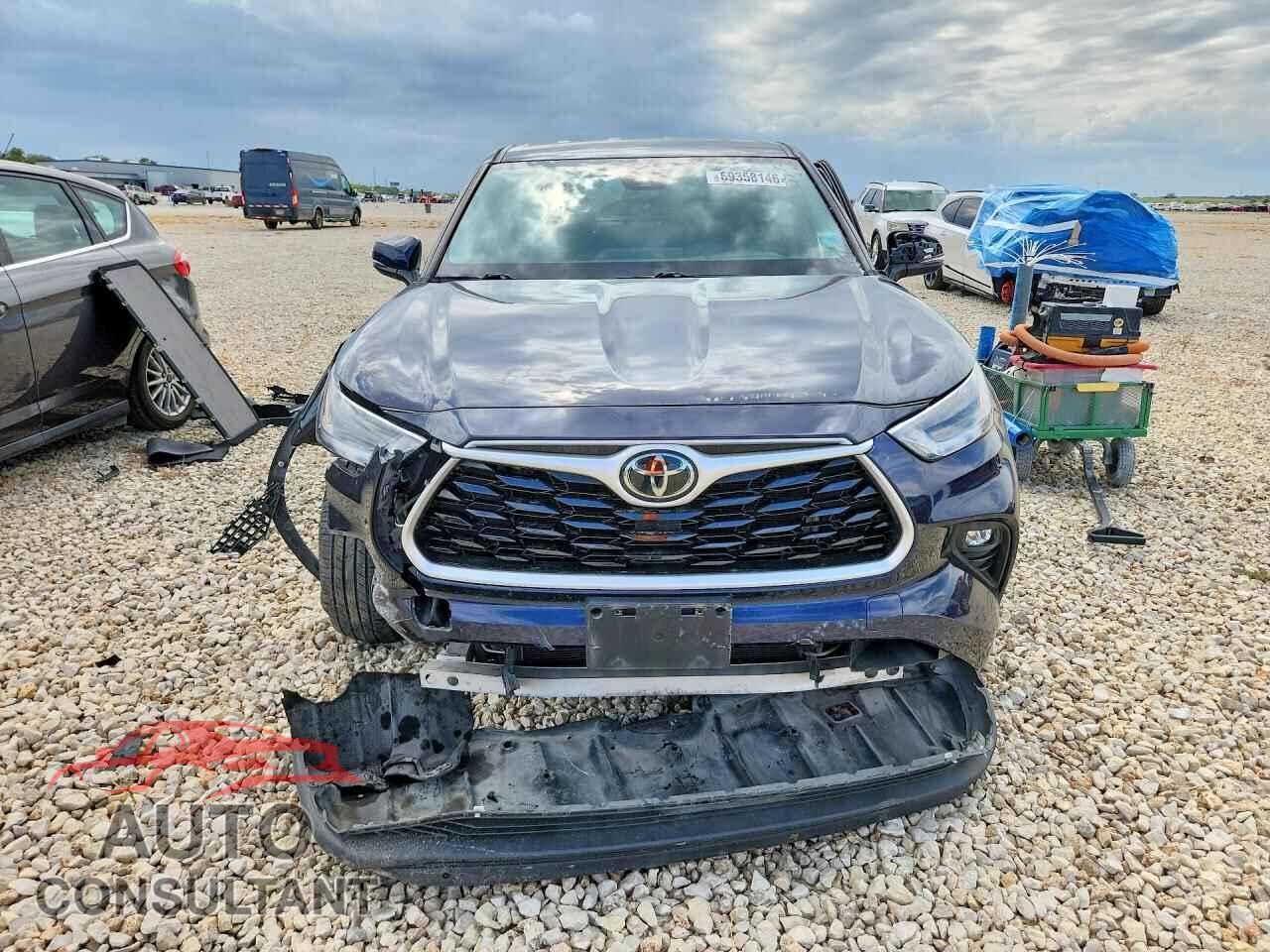 TOYOTA HIGHLANDER 2021 - 5TDZZRAH8MS075005