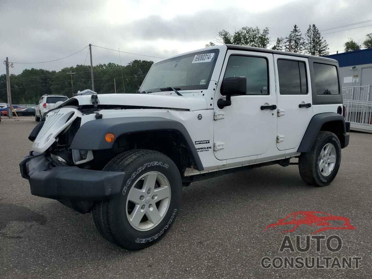 JEEP WRANGLER 2017 - 1C4HJWDG4HL618085
