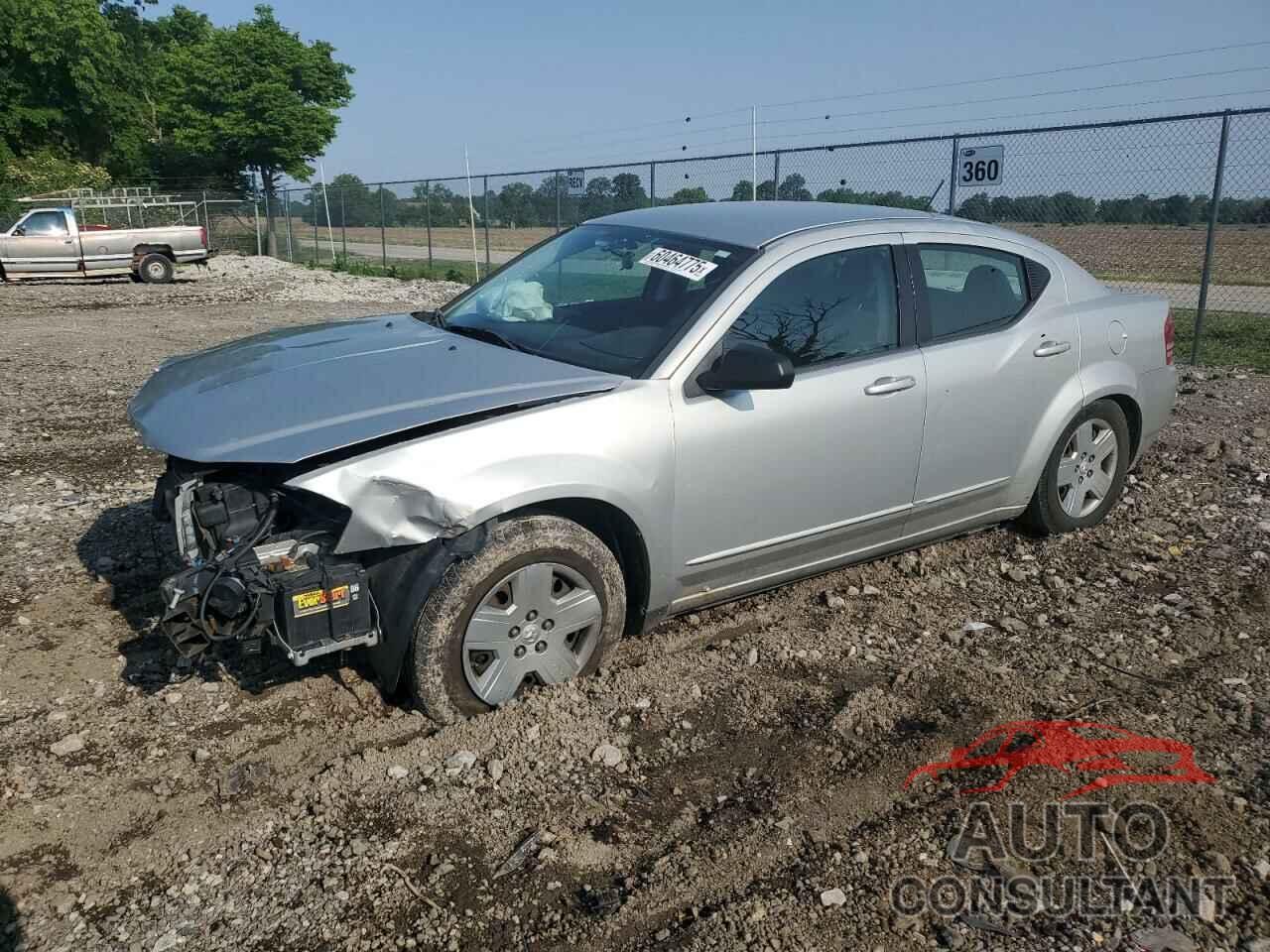 DODGE AVENGER 2010 - 1B3CC4FB9AN167144