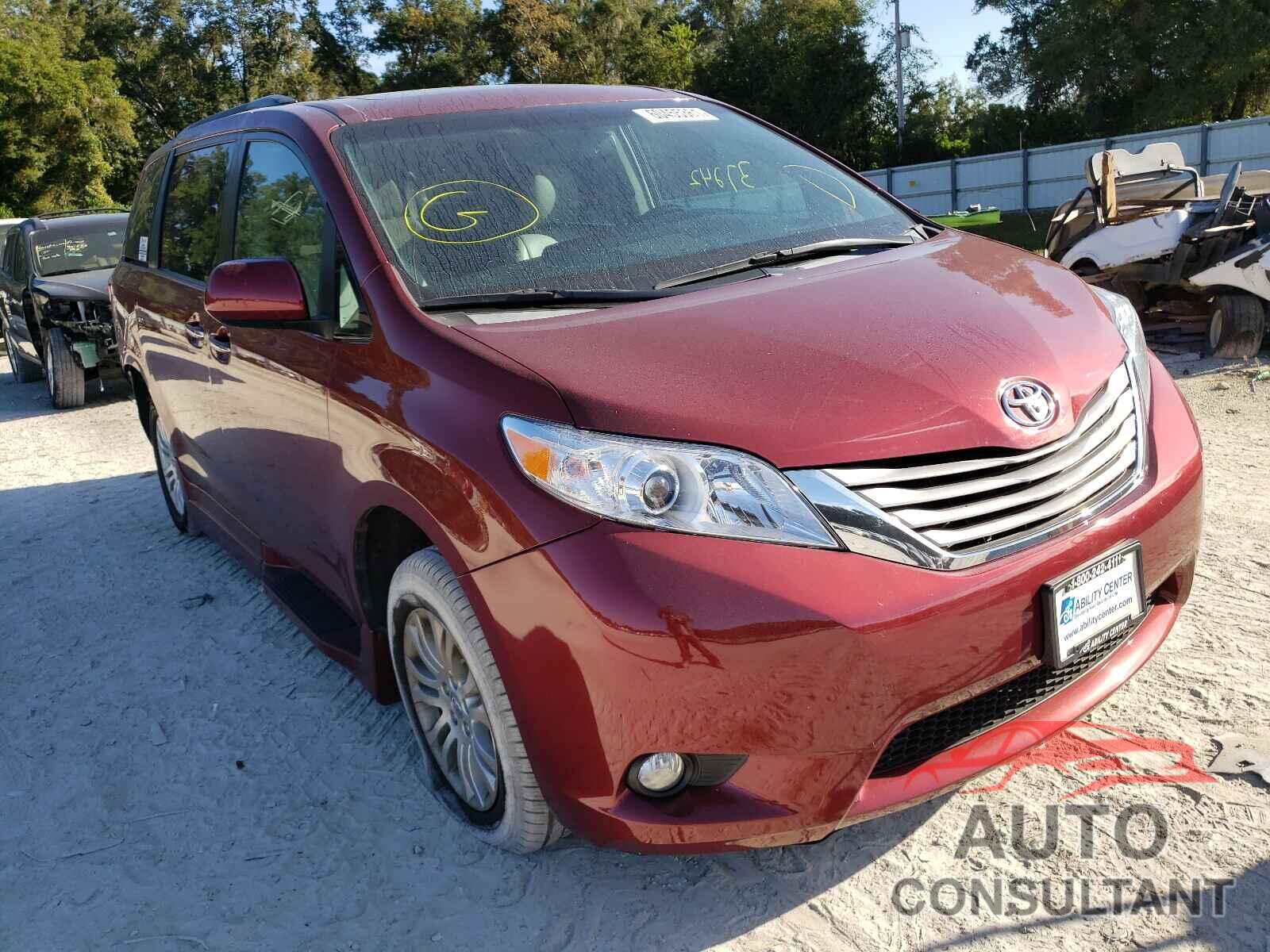 TOYOTA SIENNA 2016 - 5TDYK3DC7GS707218