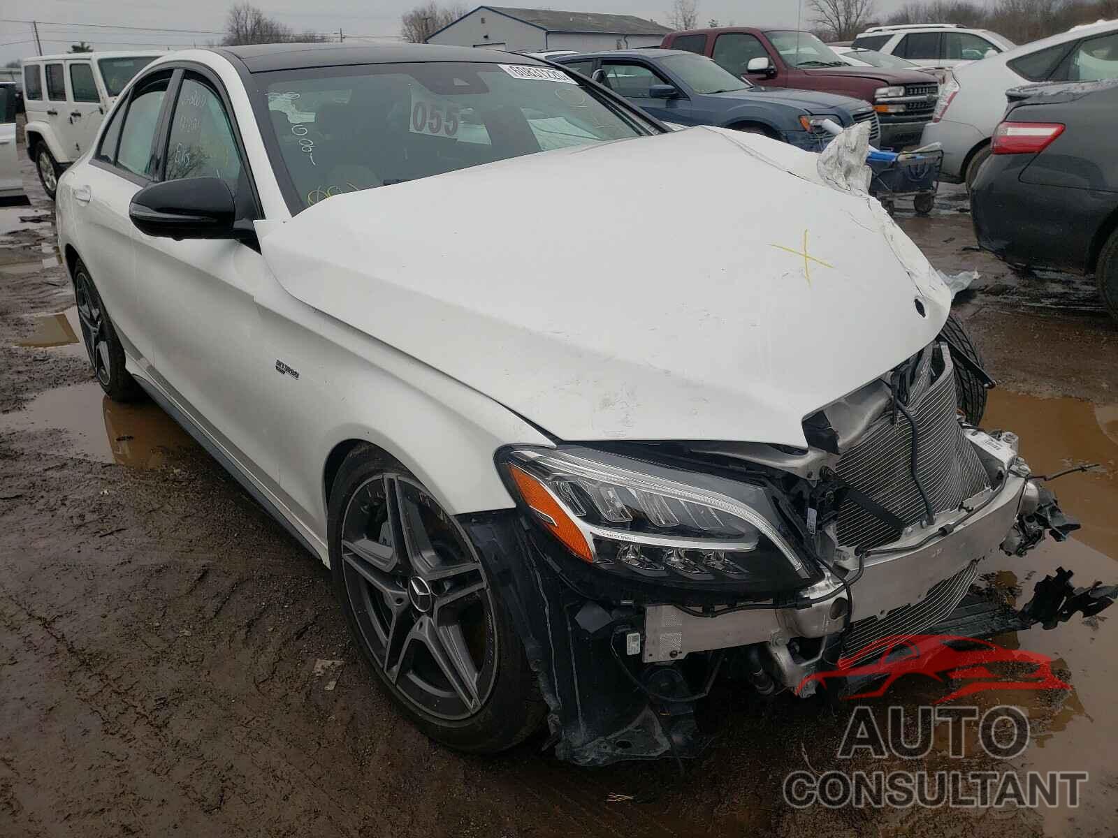 MERCEDES-BENZ C CLASS 2020 - W1KWF6EB3LR573700