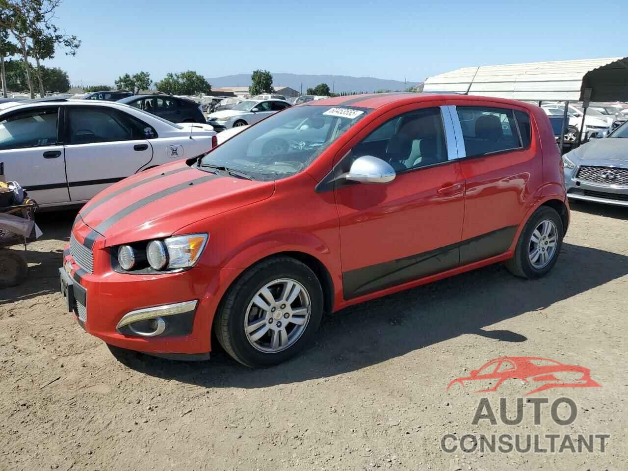 CHEVROLET SONIC 2012 - 1G1JA6SH5C4118980