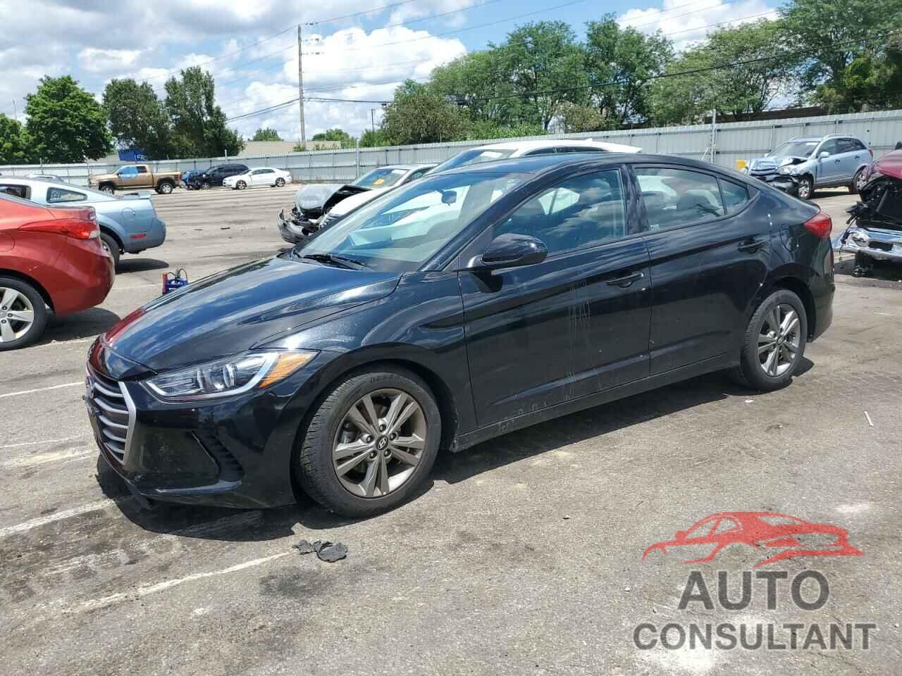 HYUNDAI ELANTRA 2018 - 5NPD84LF0JH319694