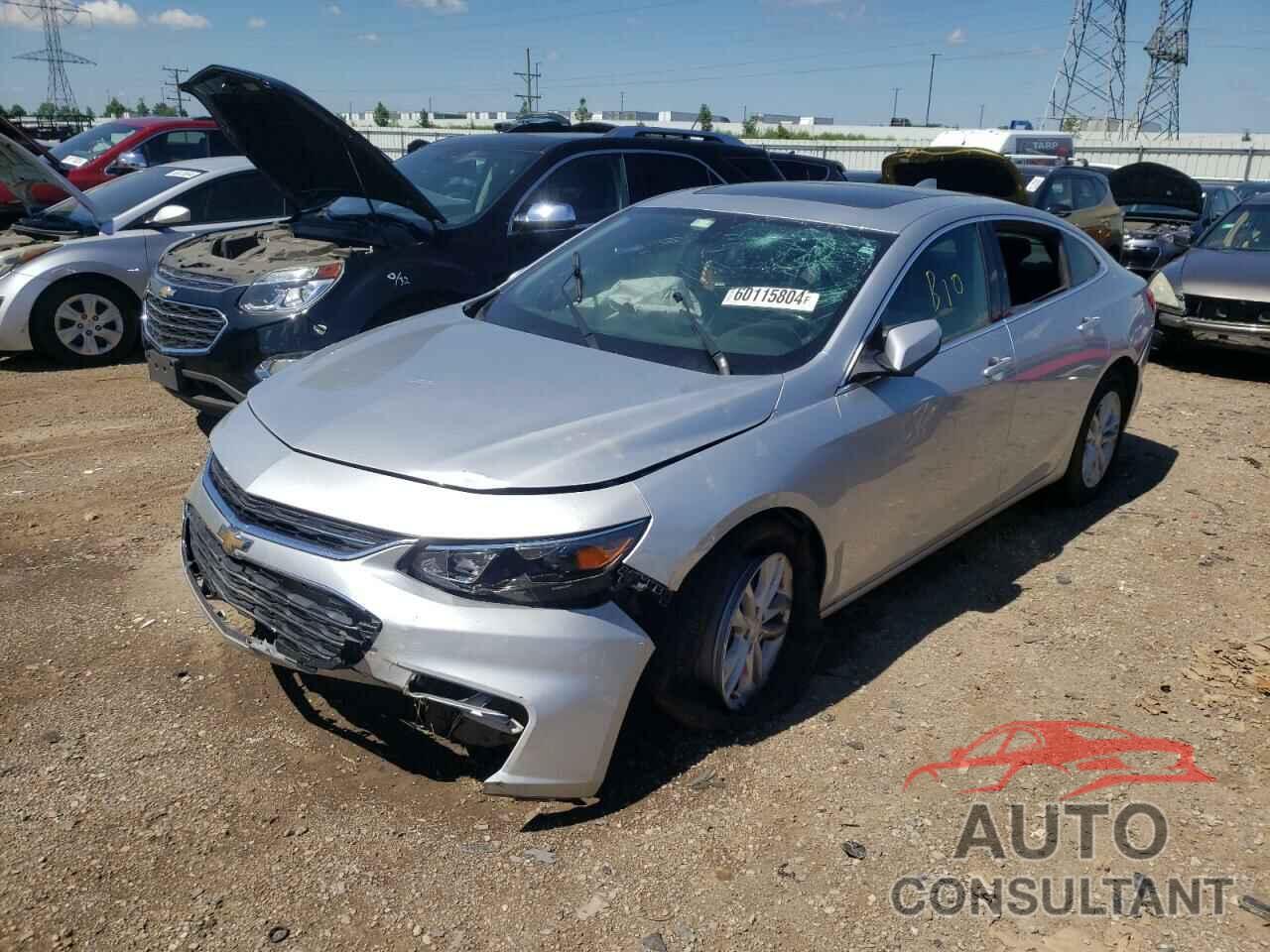 CHEVROLET MALIBU 2017 - 1G1ZE5ST1HF262799