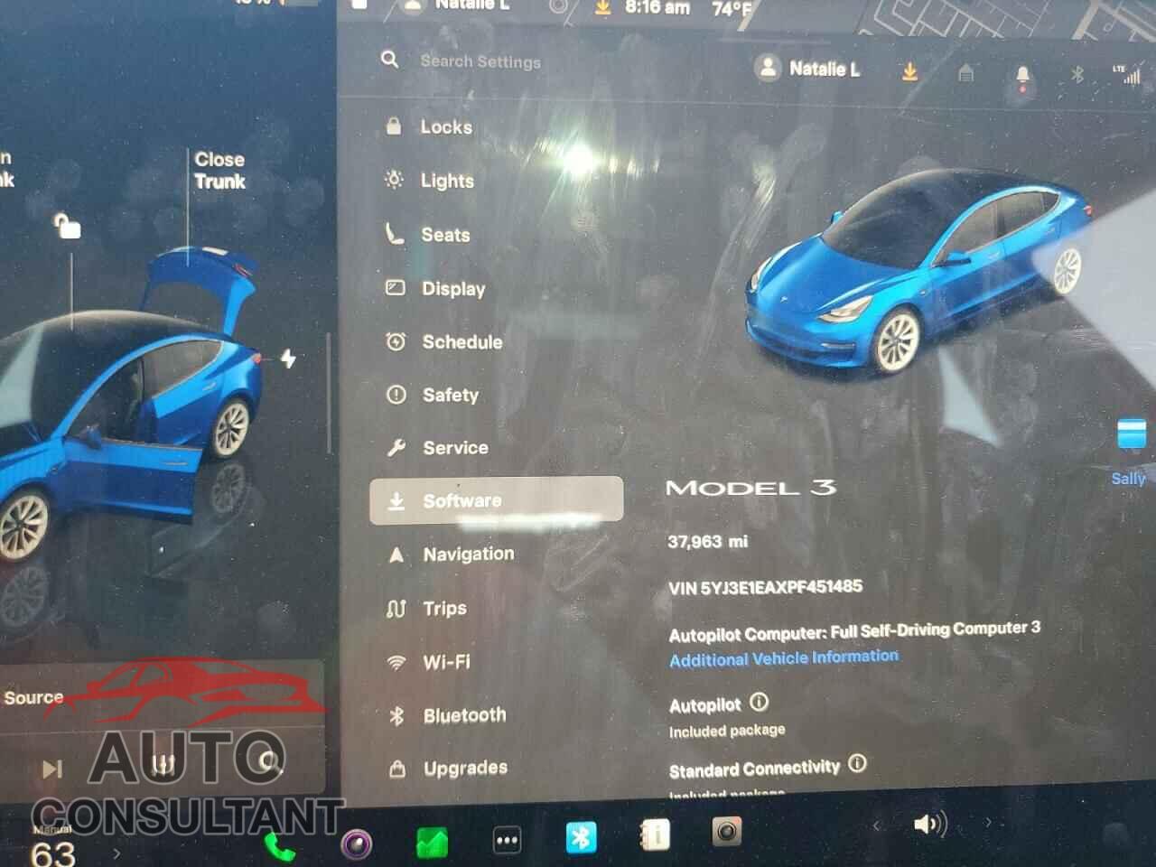 TESLA MODEL 3 2023 - 5YJ3E1EAXPF451485