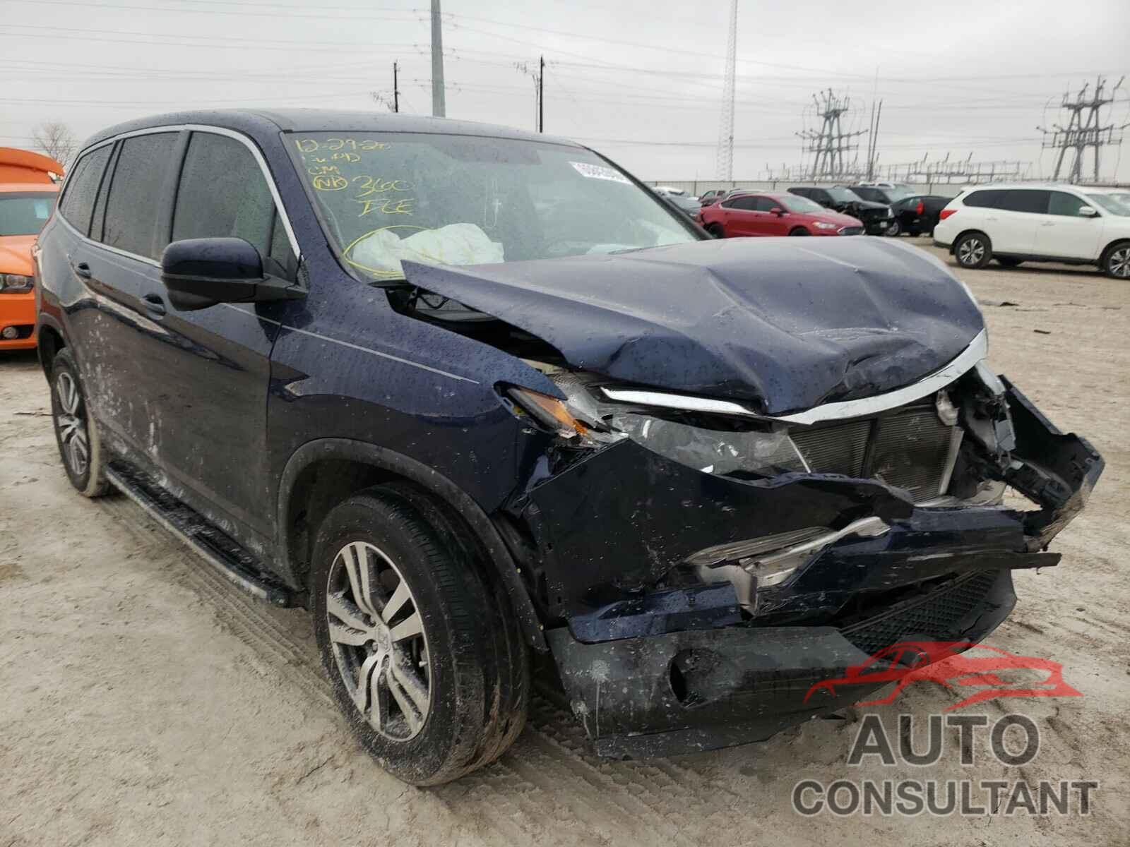 HONDA PILOT 2016 - 5FNYF6H53GB052139