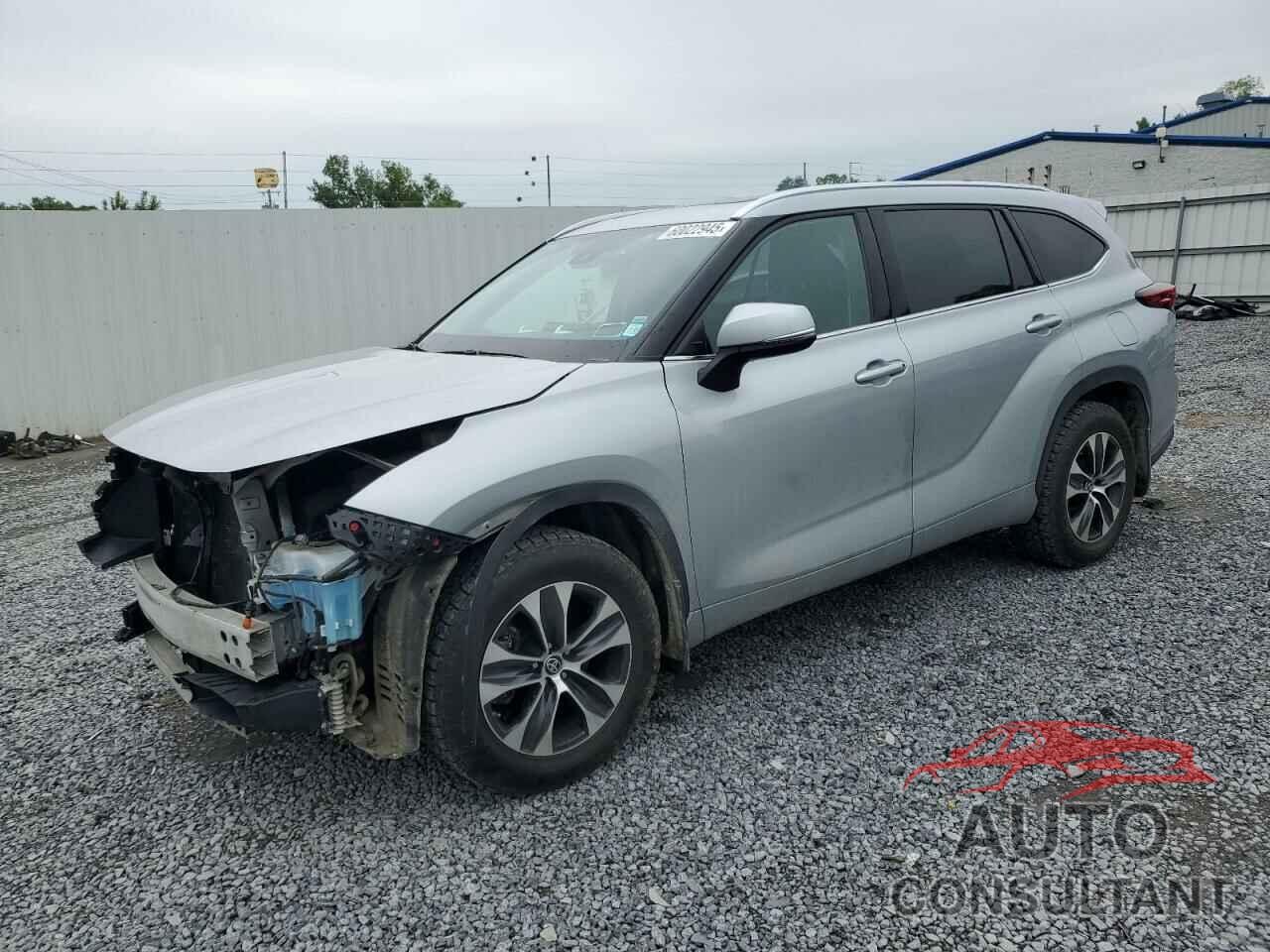 TOYOTA HIGHLANDER 2021 - 5TDGZRBH5MS059365