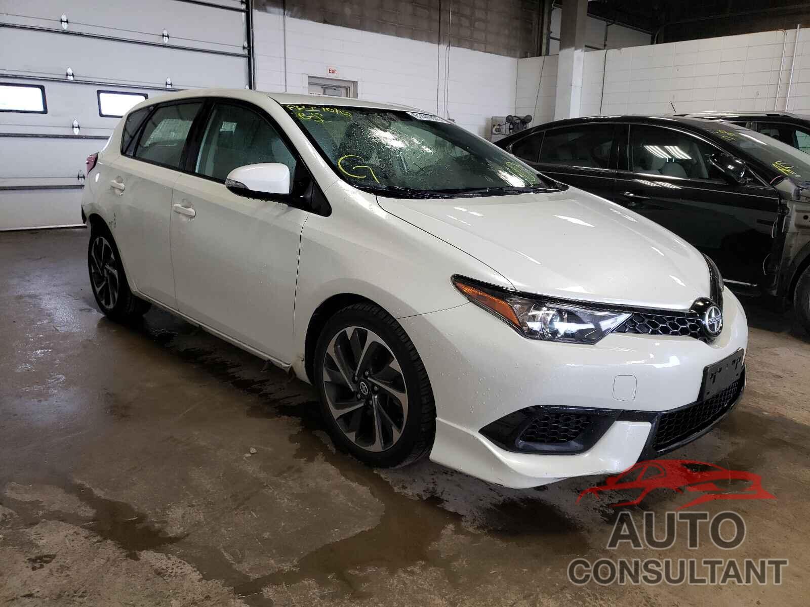 TOYOTA SCION 2016 - JTNKARJE3GJ513263