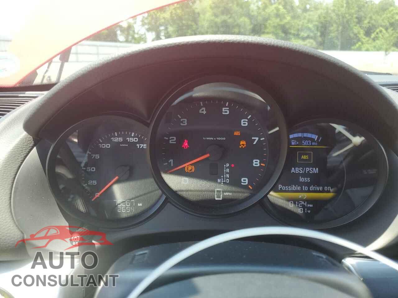 PORSCHE BOXSTER 2013 - WP0CA2A83DS112800