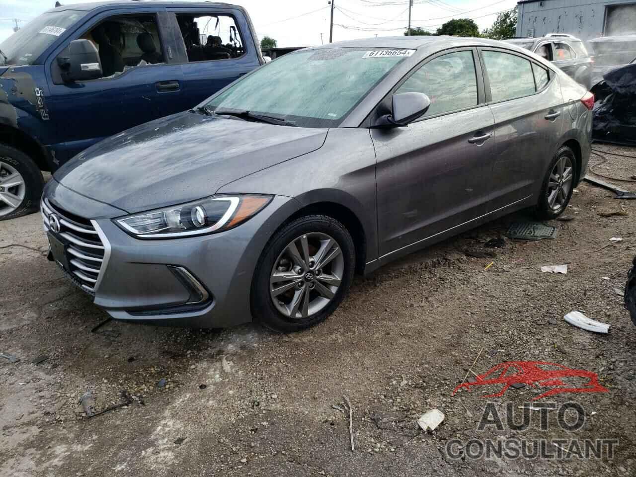 HYUNDAI ELANTRA 2018 - 5NPD84LF4JH400746