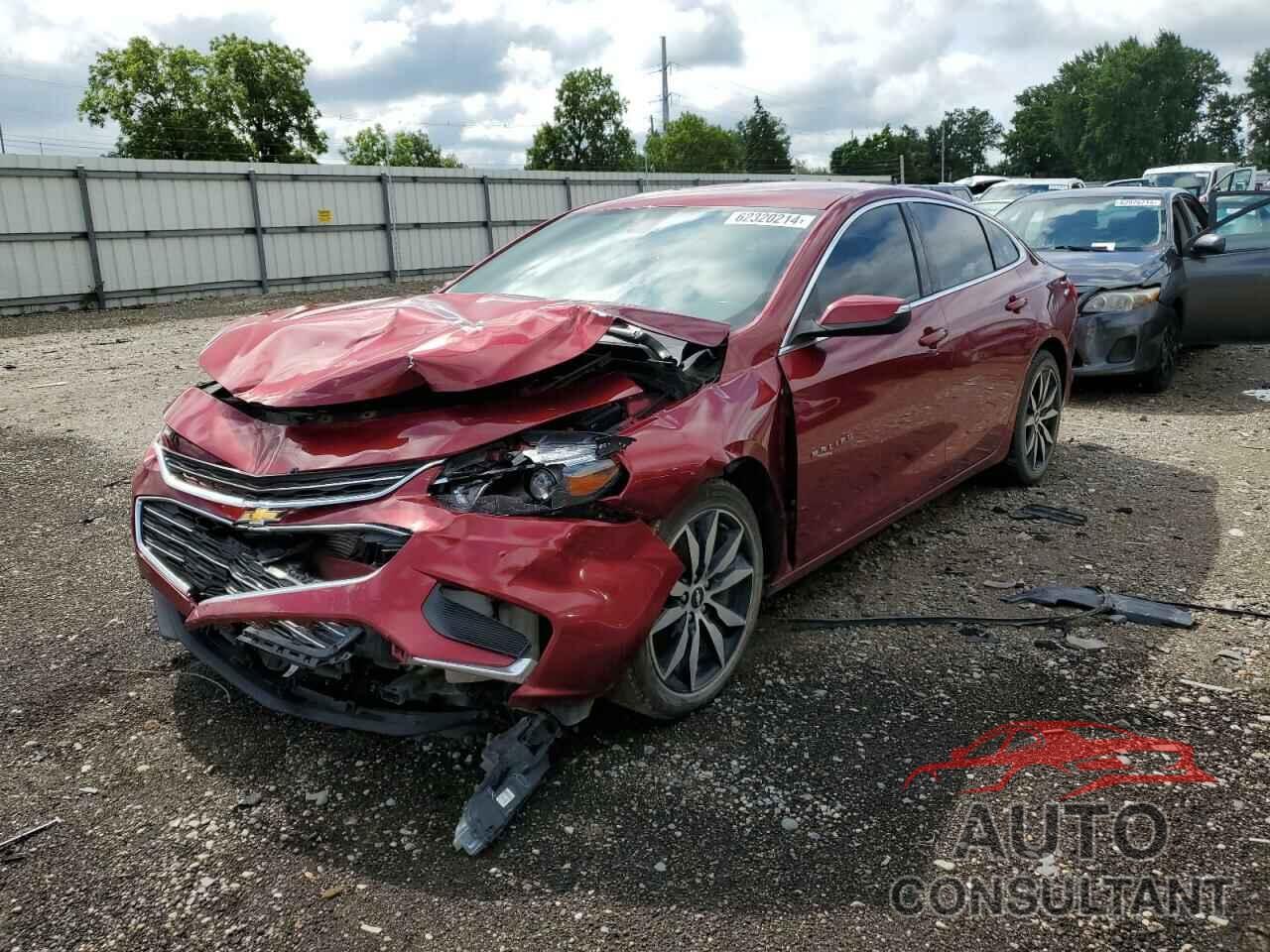 CHEVROLET MALIBU 2017 - 1G1ZE5ST0HF205140