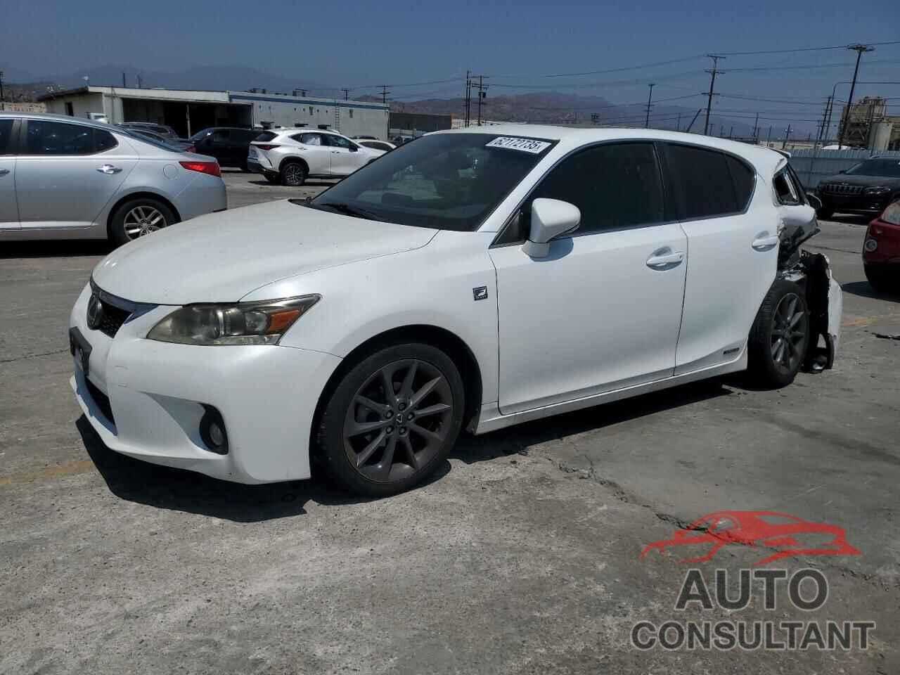 LEXUS CT 200 2013 - JTHKD5BH7D2163900
