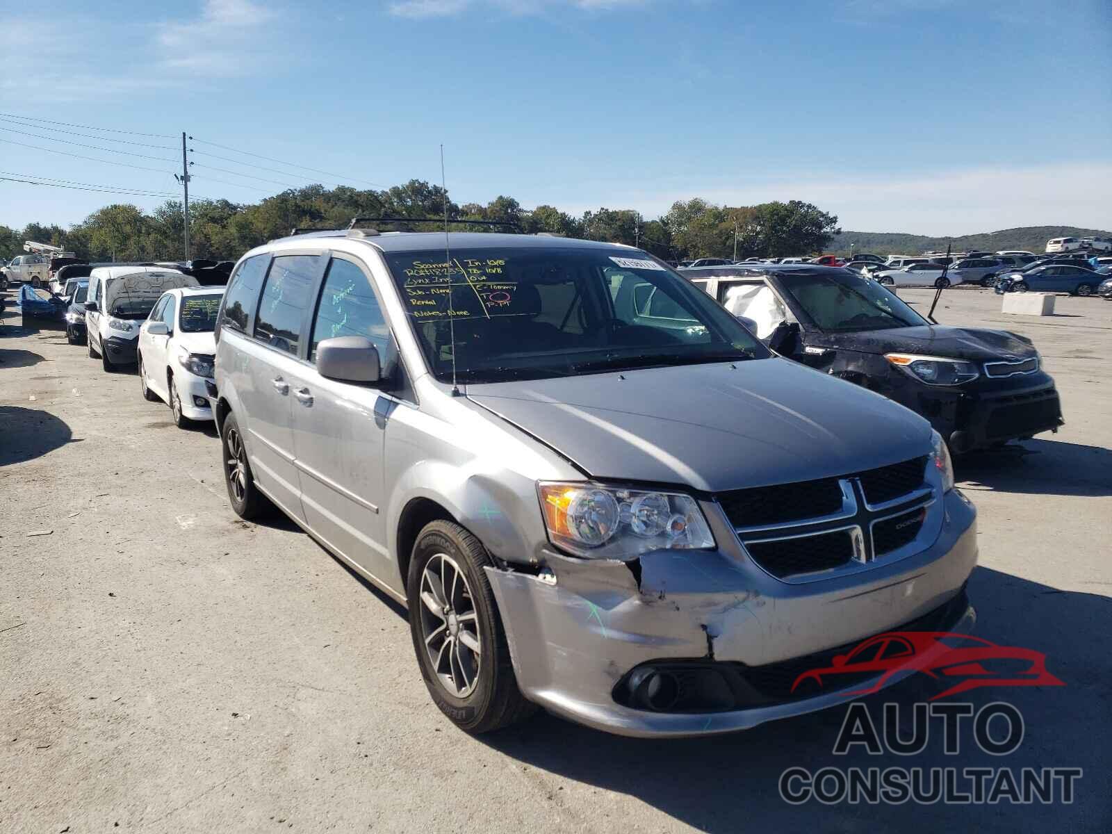 DODGE GRAND CARA 2017 - 2C4RDGCG6HR860340