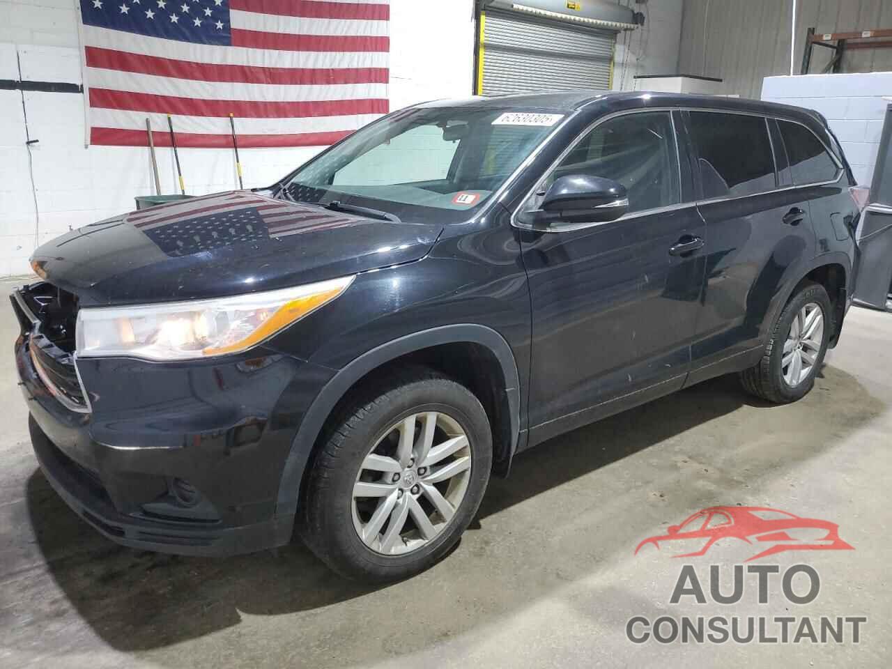 TOYOTA HIGHLANDER 2014 - 5TDBKRFH6ES031763