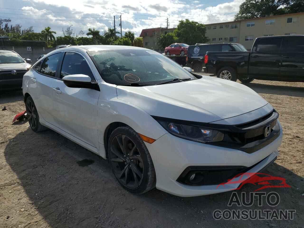 HONDA CIVIC 2019 - 2HGFC2E87KH569231