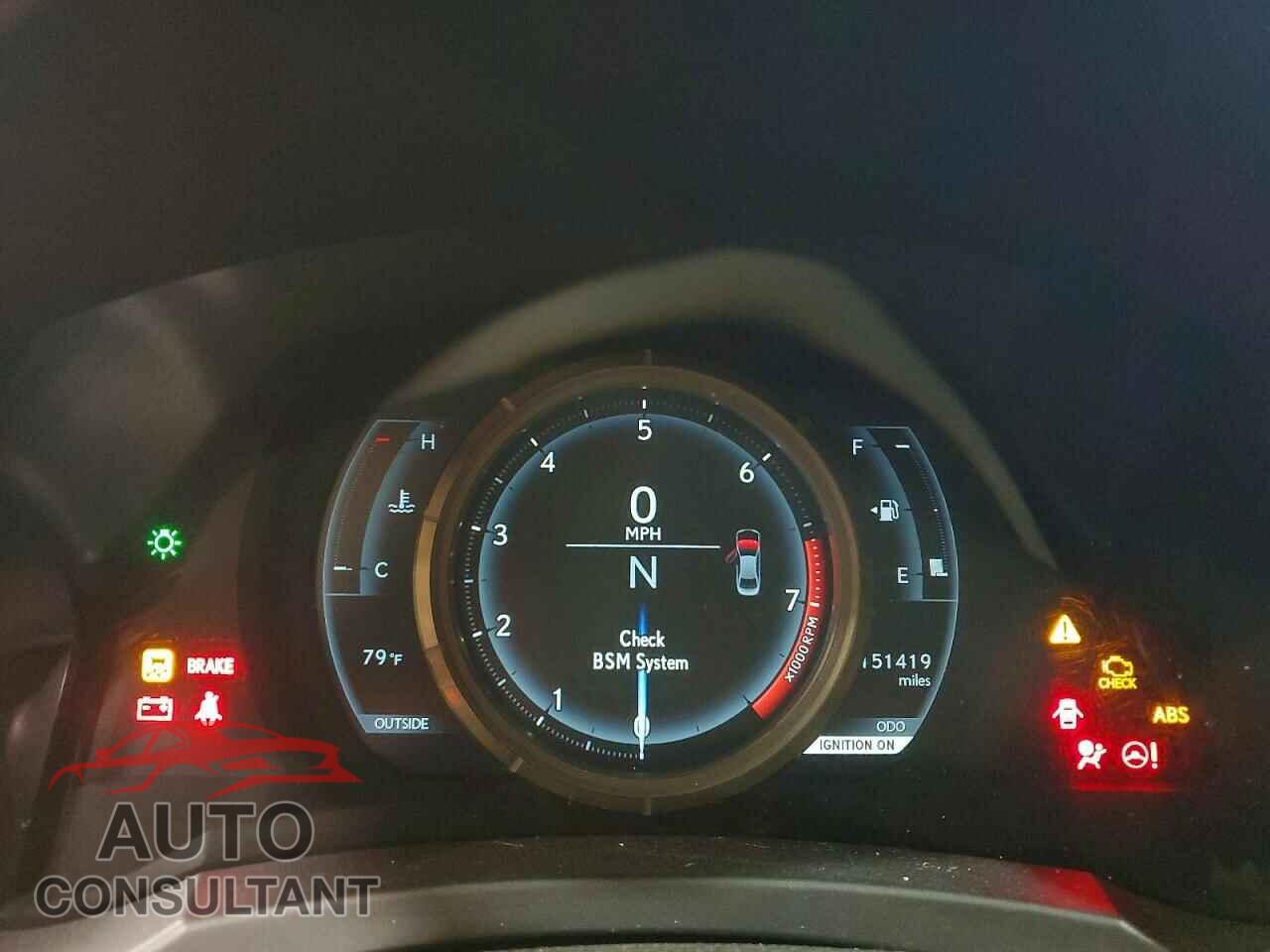 LEXUS IS 2015 - JTHCF1D26F5027341